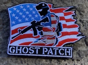 SHOT🎯 Show 2025 Ghost Patch “American Flag Operator” Patch; Hook/Loop, NEW! - Picture 1 of 1