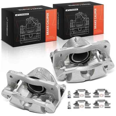 Pinza de freno A-Premium 2 piezas con soporte delantero para Land Rover Freelander 02-05 Foto 1 de 4