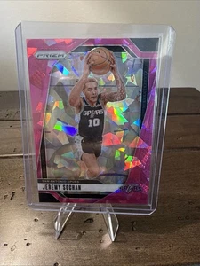 2024-25 Panini Prizm - Jeremy Sochan #23 Pink Ice Prizm - Foto 1 di 2