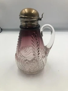 Amethyst Medallion Sprig Syrup Jug - Picture 1 of 7