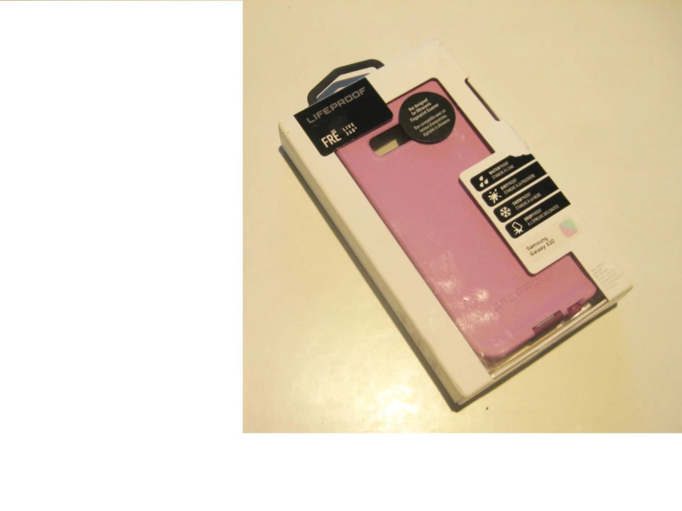 Lifeproof Fre Waterproof Case for Samsung Galaxy S10    Pink Cover - Image 1 of 1