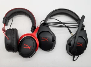 2er Set HyperX  Kopfhörer- Einzelteile / Defekte ungeprüft A - Bild 1 von 2