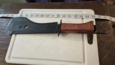 Herramienta de machete de supervivencia de combate GRU de las fuerzas especiales rusas con funda hecha en Estados Unidos Foto 1 de 4
