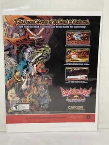 Darkstalkers Chronicle: The Chaos Tower PSP 2005 Print Ad/Poster Art Official - Bild 1 von 5