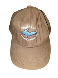 Michigan Upper Peninsula Powder Coating Baseball Hat Trucker Cap Embroidery - Picture 1 of 7