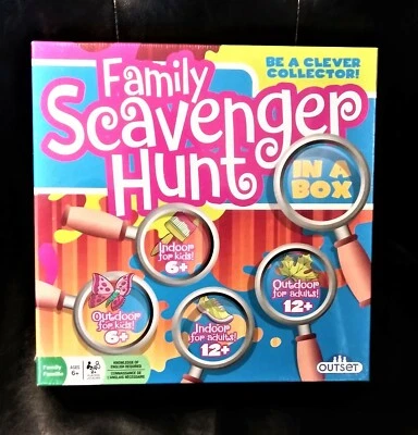 Outset Family Scavenger Hunt In A Box- New Sealed - Image 1 of 2