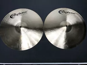SET BOSPHORUS 14" 35cm HI-HAT TRADITIONAL SERIES BRIGHT BOTTOM+TOP NEW NEW - Foto 1 di 2