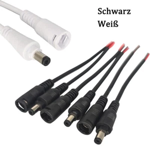 DC Wasserdicht 12V Steckverbinder Kupplung Hohlstecker Adapter Netzteil 55x21mm - Picture 1 of 13