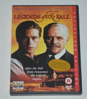 Legends Of The Fall BRAD PITT DVD REGION 2 PAL Very Good Condition Fast Postage - Image 1 of 3
