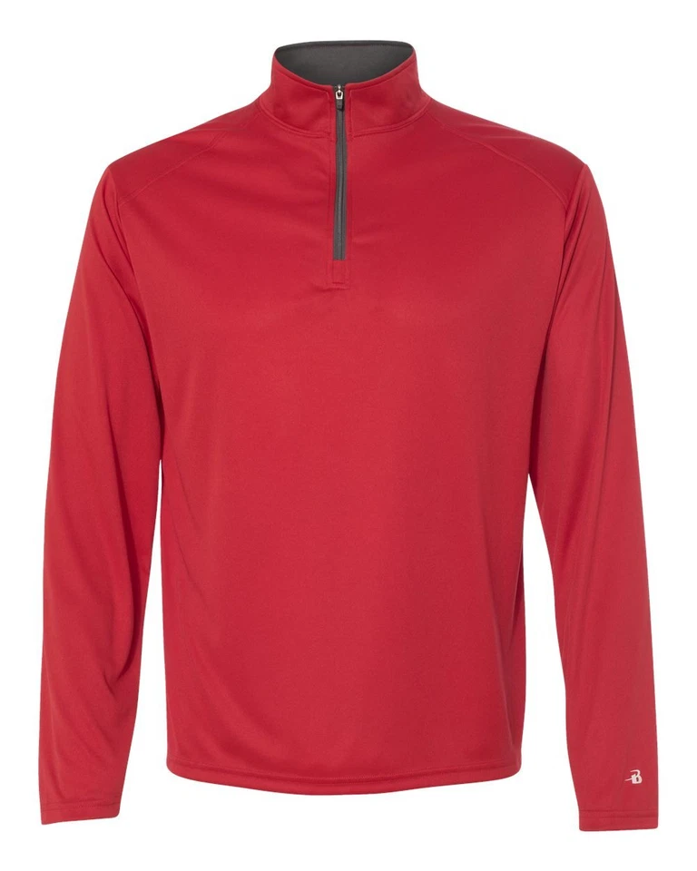 Badger 4102 Men's B-Core Quarter-Zip Pullover - Image 1 of 1