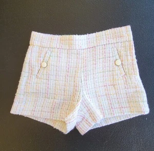 Janie and Jack Mädchen Boucle verstellbare Taille vollständig gefütterte Shorts Größe 4 neu mit Etikett - Bild 1 von 13
