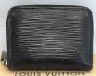 LOUIS VUITTON Zippy Coin Purse Case Wallet M60152 Black Epi 52200622700 h