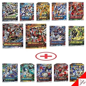 Metal Cardbot S 14-Type Robot Set BLASTRAIN FLAMENOVA SPARKBIT FLASHVECTOR Sky... - Foto 1 di 15