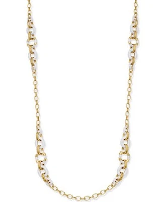 Collar Kate Spade New York "Mod Moment" Eslabón Largo Dispersión BLANCO Nuevo Foto 1 de 2