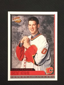 2003-04 PACIFIC TRADING CARDS BRENT KRAHN COMPLETE RED VARIANT #ed 8/99 NO. 478