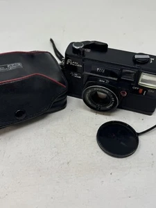 FLASH FUJICA 38mm 1/2.8 AF Film Camera w/ Case, Tested and Working - Picture 1 of 7