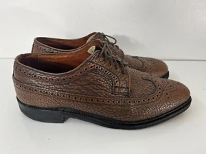 Gold Bond by Hartt Mens Size 12 EF Full Grain Exotic Leather LWT Bluchers Derby - Bild 1 von 11