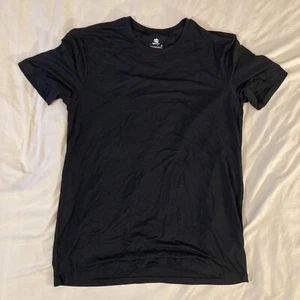David Archy Herren US LARGE schwarz T-Shirt MicroModal & Spandex elegante sportliche Passform - Bild 1 von 7