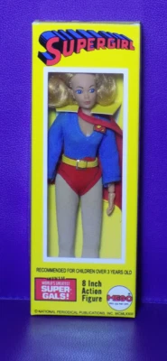 Figura de acción vintage 1973 MEGO WGSH Supergirl 8" caja repro hermoso estado Foto 1 de 4
