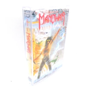 Manowar - The Hell of Steel-Best Of Cassette Tape 1994 NEW NOS Factory Sealed - Picture 1 of 6