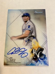 2021 BOWMAN STERLING ASA LACY ON CARD AUTO ROYALS - Picture 1 of 2