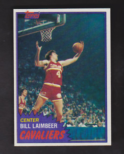 1981 Topps Basketball #74 Bill Laimbeer Rookie Cavaliers