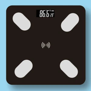 Digital Personenwaage Bluetooth Körperfettwaage 180kg BMI Körperwaage mit APP - Bild 1 von 10