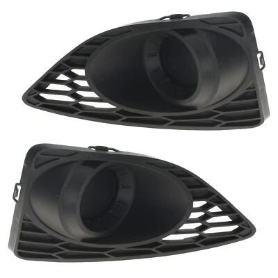 OEM NEW Right & Left Bumper Grille Bezel Insert Cover Black 10-12 Ford Fusion - Image 1 of 4