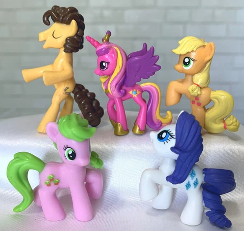 My Little Pony G4 blind bag mini figure lot Princess Cadance Red Gala Rarity + Cover