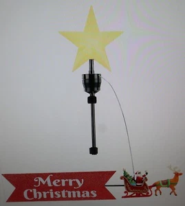NEW IN BOX MR CHRISTMAS ANIMATED TREE TOPPER SANTA'S SLEIGH 49415 - Picture 1 of 3