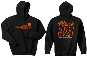 YOUTH JUST RIDE MOTOCROSS HOODIE SWEAT SHIRT MX WHIP DIRT BIKE NUMBER PLATE - Picture 1 of 20