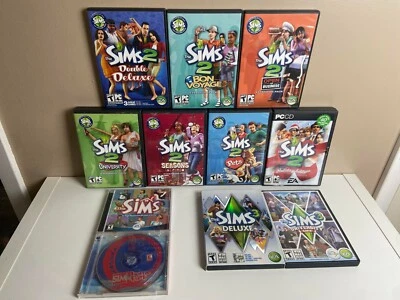 The Sims 2: Double Deluxe + Expansion Packs and Sims 3 Deluxe PC  - Image 1 of 4