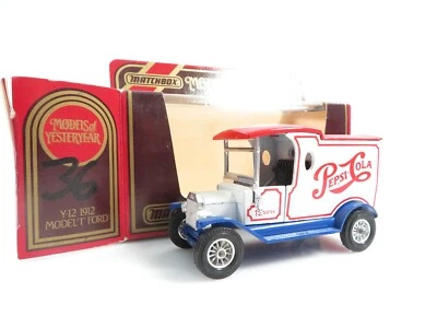 Matchbox Models of Yesteryear Y-12 1912 Model T Ford Pepsi Cola #9125 - Bild 1 von 4