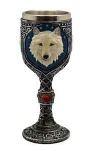 "COPA DE LOBO BLANCO 7,5" - Inserto de acero inoxidable - COPA DE CÁLIZ - Imagen 1 de 1