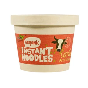 Lum Lum Organic Instant Noodle Vegan Beef Flavour 75g x 12 - Picture 1 of 1