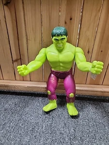 VINTAGE MARVEL SUPERHEROES SUPERSIZED 15" HULK ACTION FIGURE TOYBIZ 1991 - Picture 1 of 4