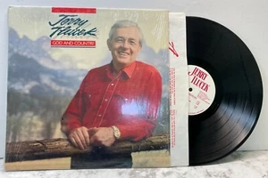 Jerry Tlucek God and Country Vinyl LP Country Gospel Private Press Melba Idaho - Picture 1 of 7