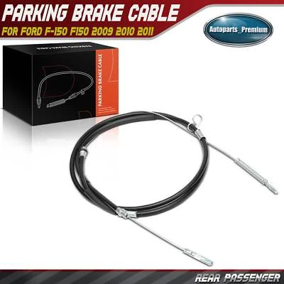 Rear Right Passenger Side Parking Brake Cable for Ford F-150 F150 2009 2010 2011 - Image 1 of 4