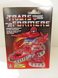 Transformers Vintage G1 reedición 2018 Autobot Warpath Walmart exclusivo sin usar, en caja - Imagen 1 de 2
