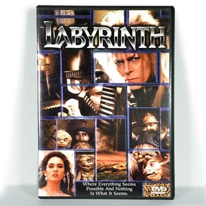 Labyrinth (DVD, 1986, Widescreen)      Jennifer Connelly    David Bowie - Imagen 1 de 3