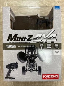Kyosho MINI-Z 4×4 RTR Land Rover Defender 90 Autobiography Gray/Black KYO32526GM - Picture 1 of 7