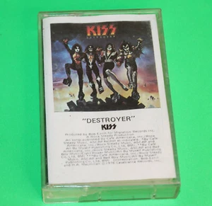 Classic Rock Cassette Tape KISS DESTROYER 1976 Casablanca Detroit Rock City - Imagen 1 de 3