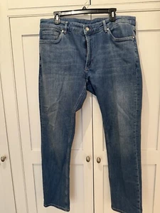 Peter Millar Crown Crafted Denim Jeans Men’s Size 38 38x32 Blue Indigo - Picture 1 of 8
