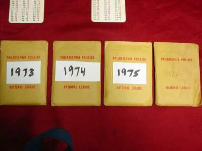 1973-74-75-76  APBA PHILADELPHIA PHILLIES Baseball Team Set :20 players Original - Image 1 of 4
