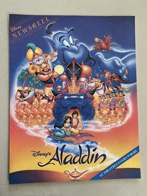 25 de noviembre de 1992 revista Disney Newsreel “Aladdin” Foto 1 de 2