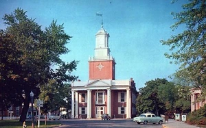 Georgetown Delaware Sussex County Gerichtsgebäude Postkarte - Bild 1 von 2