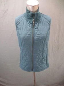 Prana Size S Womens Full Zip Stand Collar Pocket Sherpa Lined Insulated Vest 935 - Picture 1 of 11