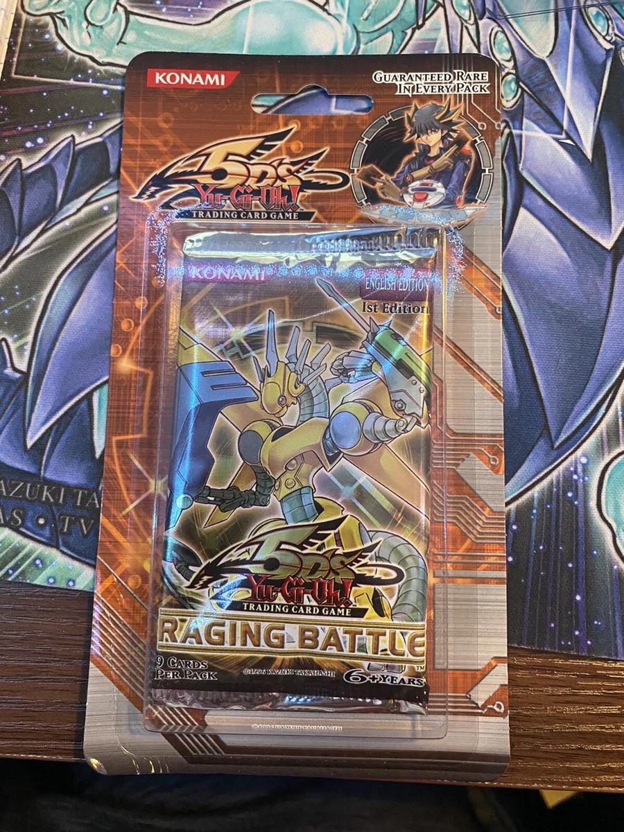 Yu-Gi-Oh! TCG Raging Battle Sealed Collectible Card Game Packs for