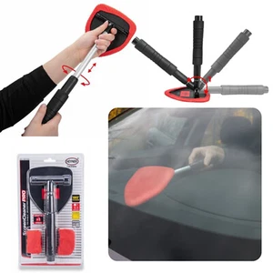 Car Window Cleaner Microfibre Extra Pad Washable Telescopic Handle 407630 - Picture 1 of 5