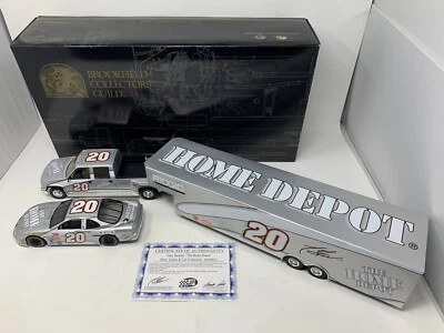  RARE 1999 LIM. ED. SIVER INCENTIVE Tony Stewart "ROOKIE STRIPES" Home Depot SET - Image 1 of 4